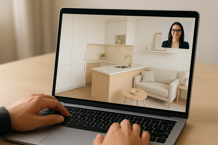 Video call with Arkiplan designer